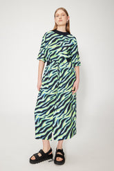 PRINTED VISCOSE T-SHIRT
